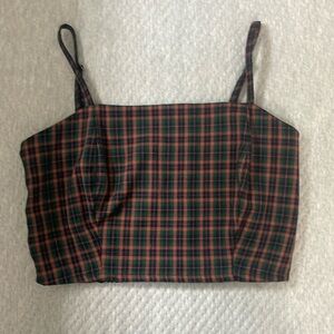 Aeropostale plaid tank. It’s so cute but didn’t fit me